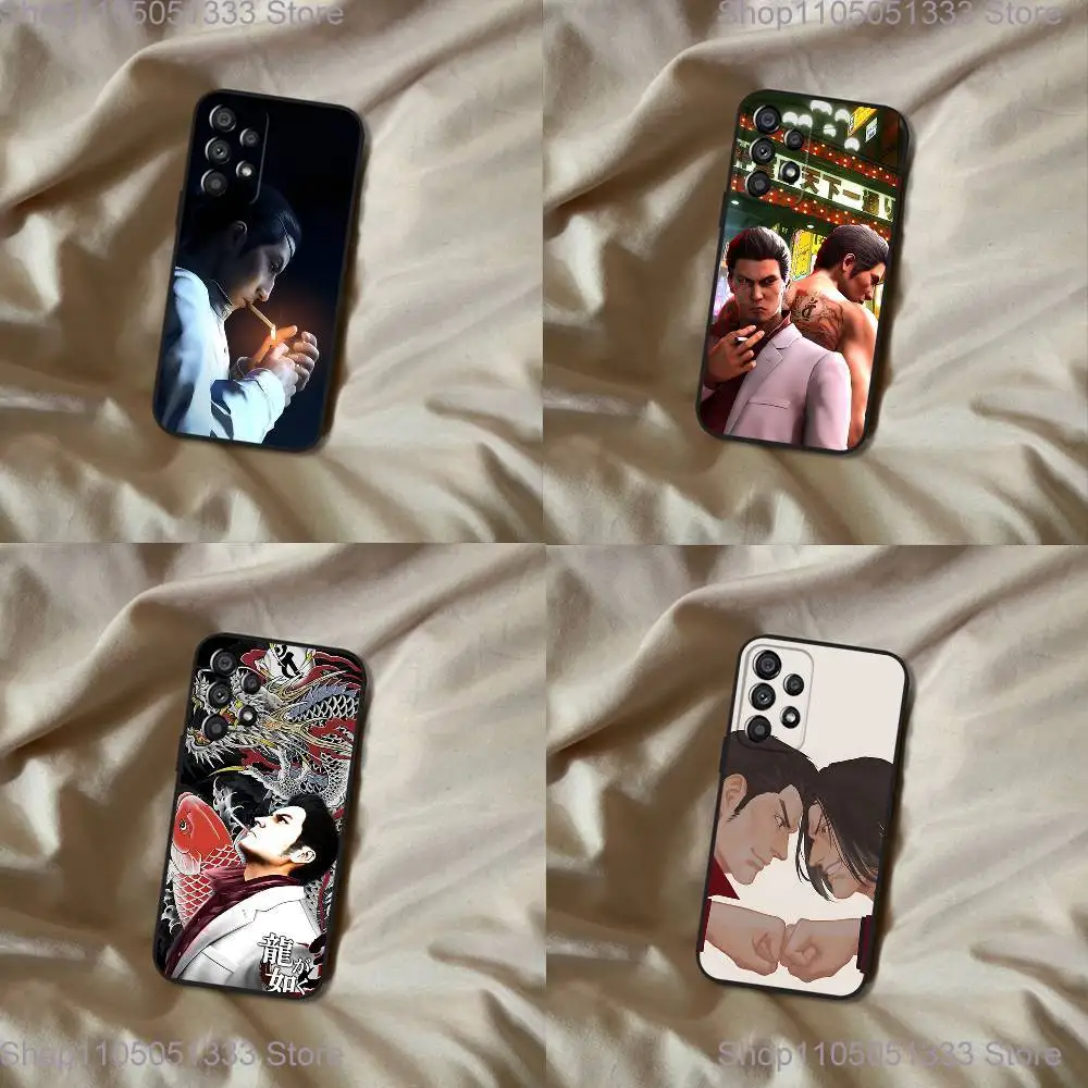 

Yakuza 0 Game Phone Case For Samsung Galaxy A20,A21s,A22,A31,A32,A52,A53,A72,73,A80 Soft Black Cover
