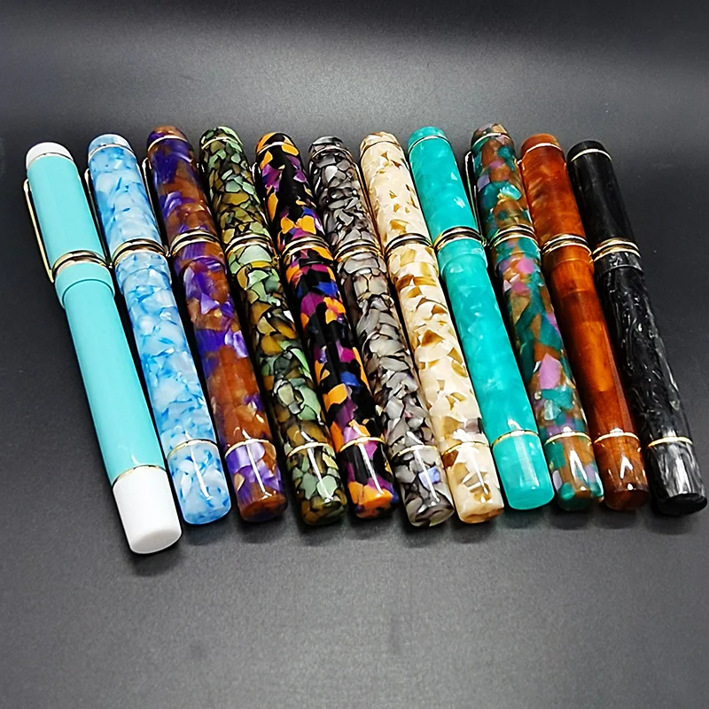 

Kaigelu New Double Ring Kangaroo Fountain Pen Century Tofu EF F M 0.38MM 0.5MM 0.7MM Nib Writing Ink Pen for Business Office