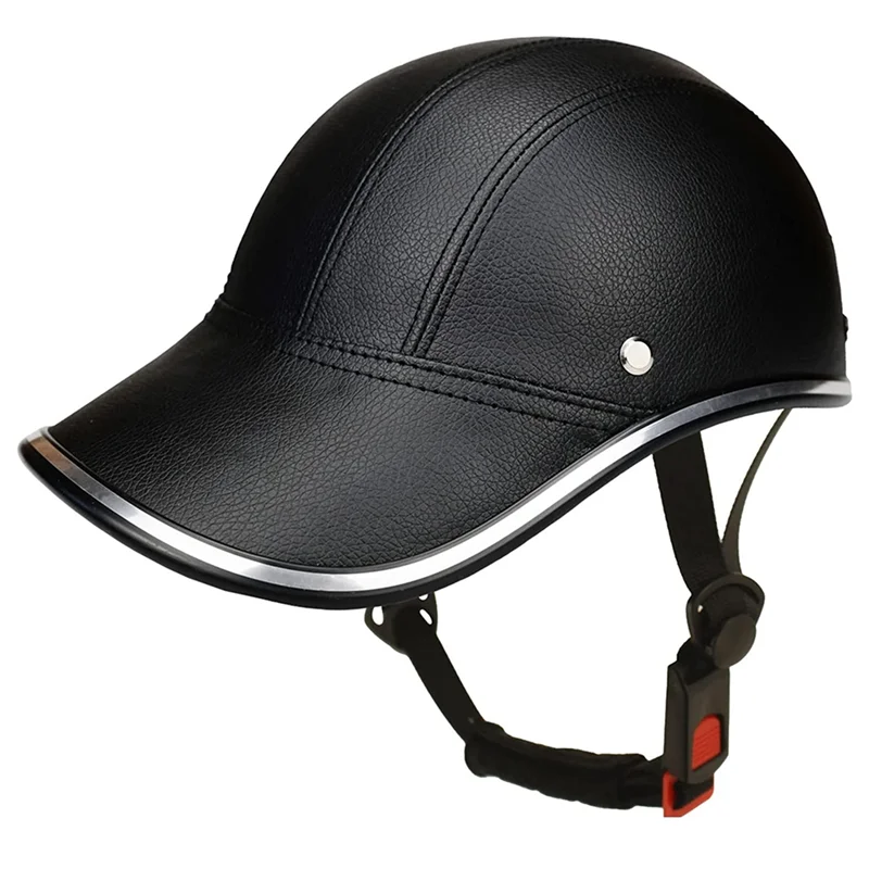 

Baseball Cap Style Motorcycle Half Helmet Vintage Cap Safety Hard Hat Bicycle Helmet Cap