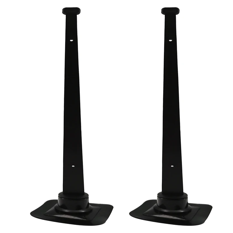 2Pcs Black Plastic Boat Sailing/Canoe/Kayak Flagpole Base Portable Flag Diving Flag Flagpole Buoy