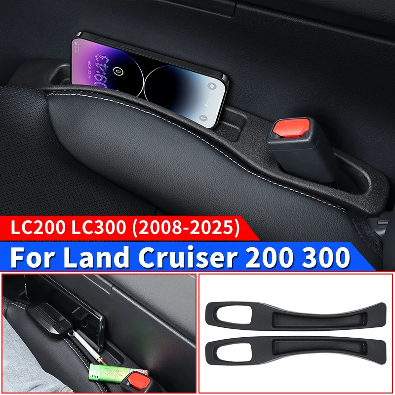 For 2008-2025 2024 2023 Toyota Land Cruiser 200 300 Seat Gap Strip,LC200 LC300 Opgewaardeerd Accessoires Interieur Wijziging Tuning