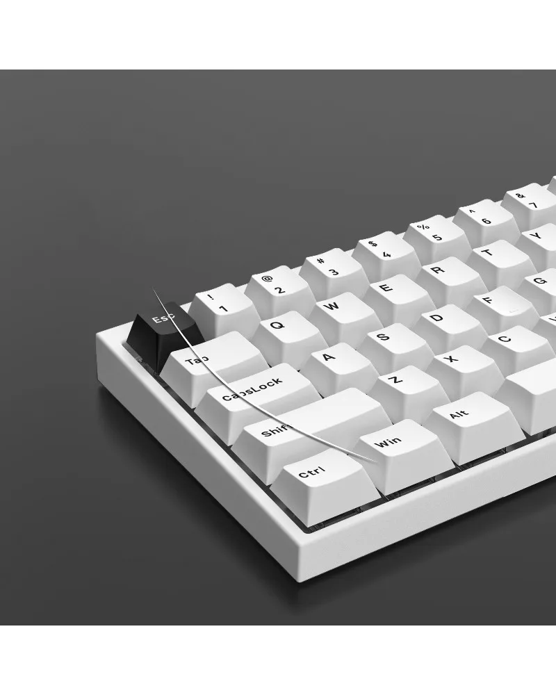 Two-color keycap 126 key PBT material Original factory height adaptation 61/68/75/84/87/98/108