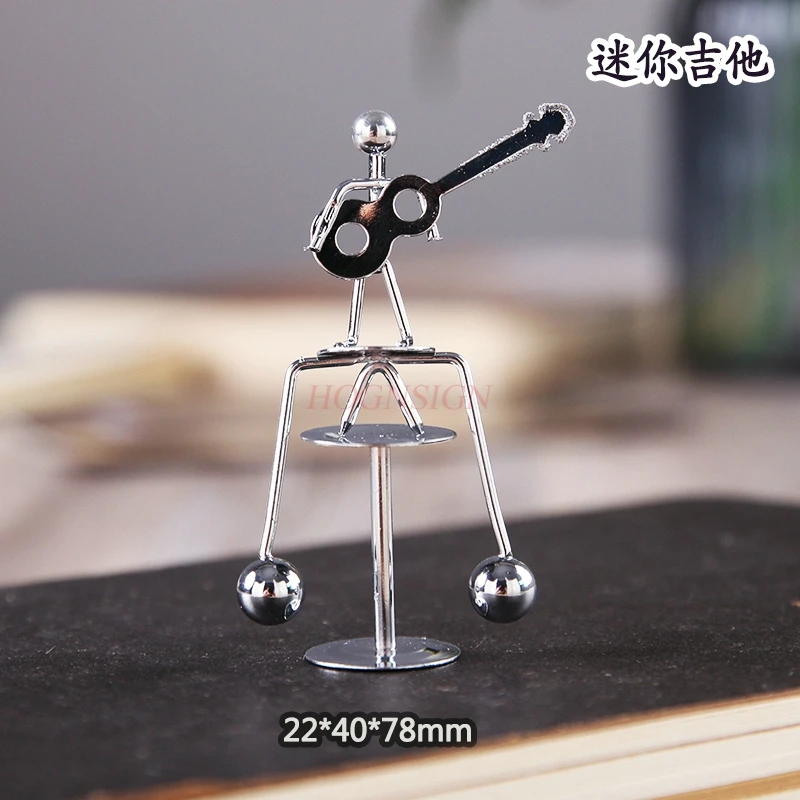 Stainless Steel Balance Ball Toy Weightlifter Kinetic Art Home Decor Decompressive Gadget Physics Balancing Tumbler Toy Dropship