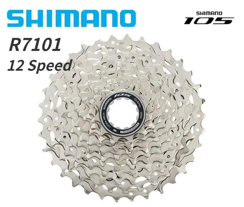 SHIMANO 105 CS-R7101 12-speed Road Cassette Sprocket ROAD 12-speed dedicated 11-34TCassette Sprocket