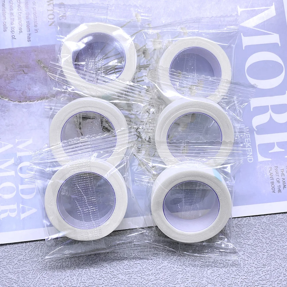 50 قطعة شريط رمش لاصق بقع تنفس غير المنسوجة القماش تحت وسادة العين رمش تمديد ورقة الشريط بالجملة #5