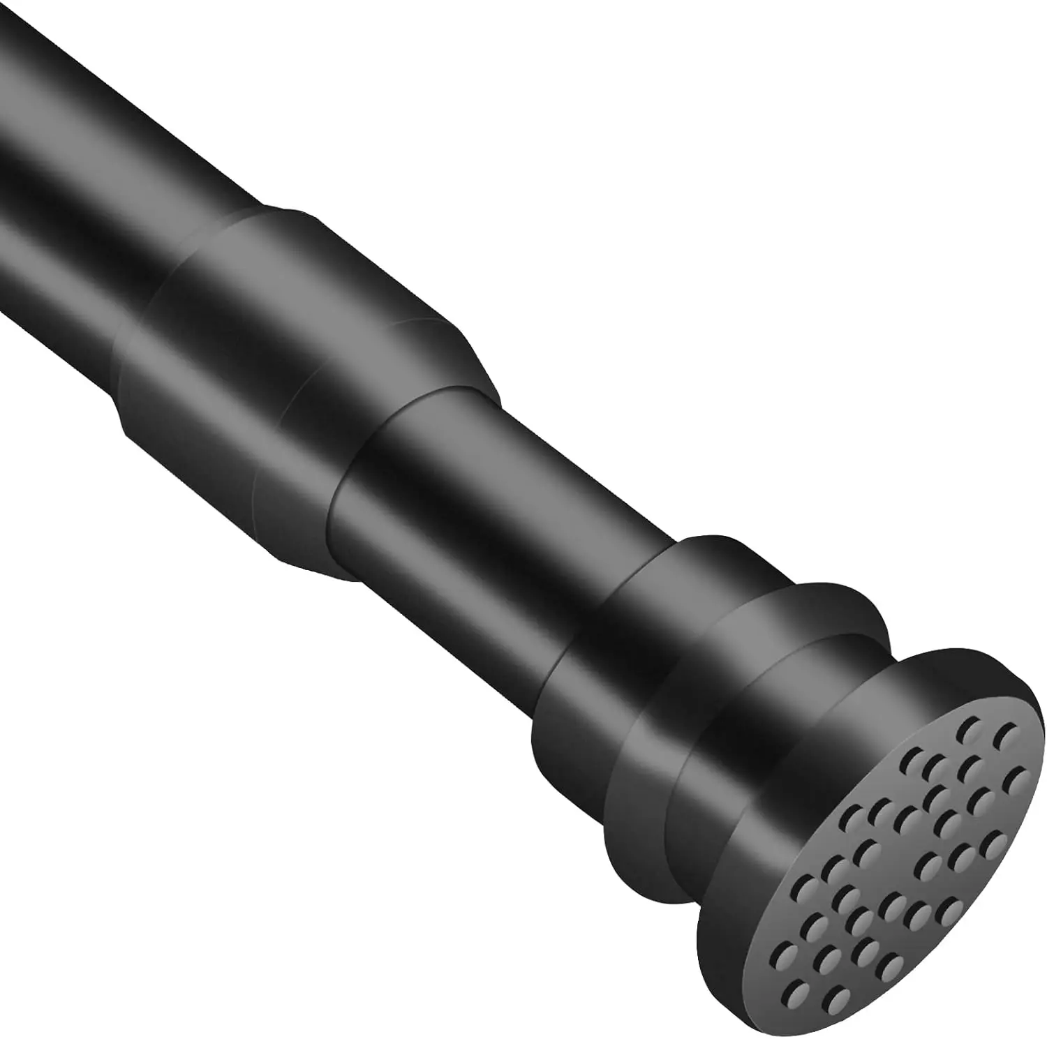 

Adjustable Tension Curtain Rod 16-28 Inches, Non-Slip Spring Rod for Windows, Closet, Kitchen, No Tools Needed