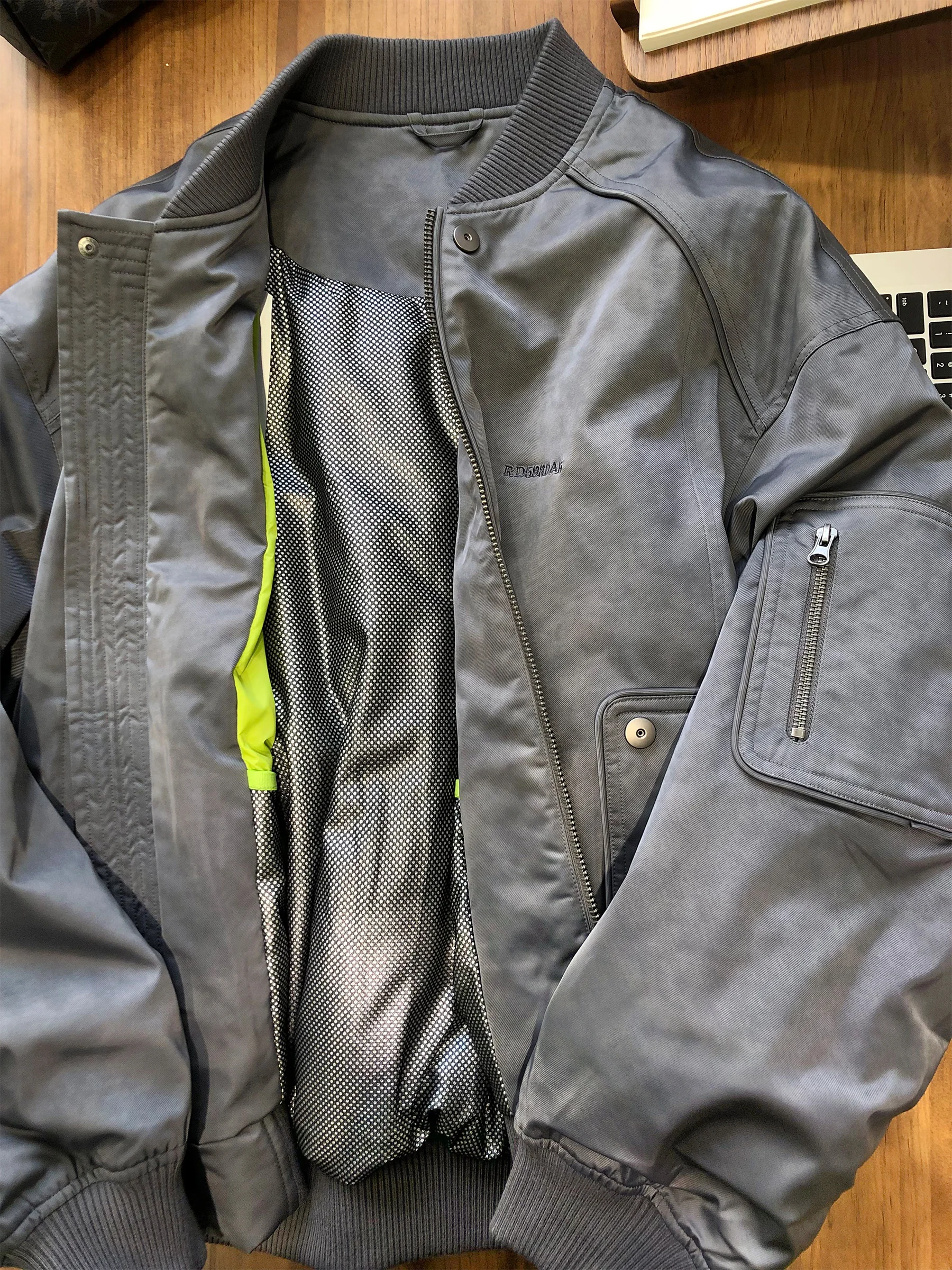 

Мужская куртка-бомбер, теплый зимний пуховик, новая повседневная модель с декоративной молнией, из нейлоновой ткани