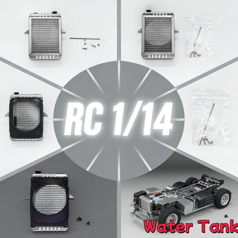 

Металлический имитационный водонаполняемый бак Scaleclub Model 1/14 для грузовиков Tamiya, Scania 770S, MAN, Benz, Volvo, аксессуары для RC-моделей прицепов и самосвалов