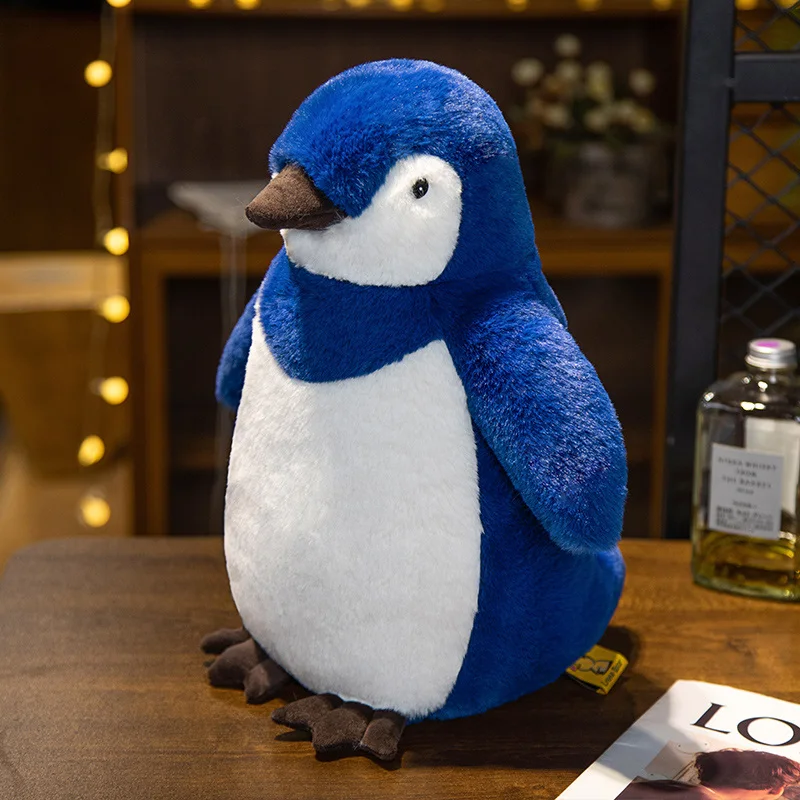 子供のペンギンぬいぐるみ,柔らかくてかわいい動物のぬいぐるみ,枕,誕生日プレゼント,25 cm, 35 cm, 50cm