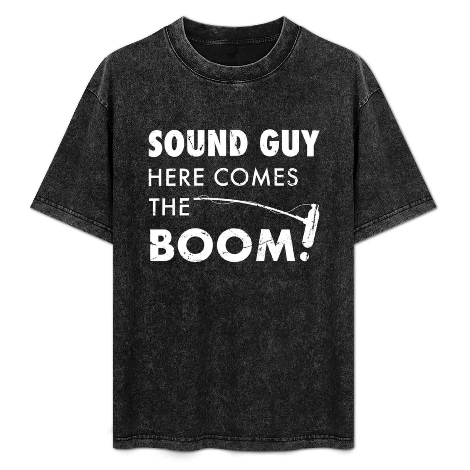 

Film Sound Guy Boom Operator Gift T-Shirt sweat oversized graphic tee animal prinfor boys shirts men graphic