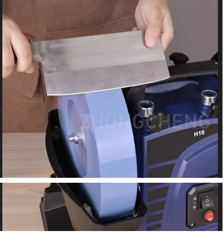 220v 200W Water-cooled Knife Sharpener Electric Polisher Household Kitchen Knife Polishing Machine
