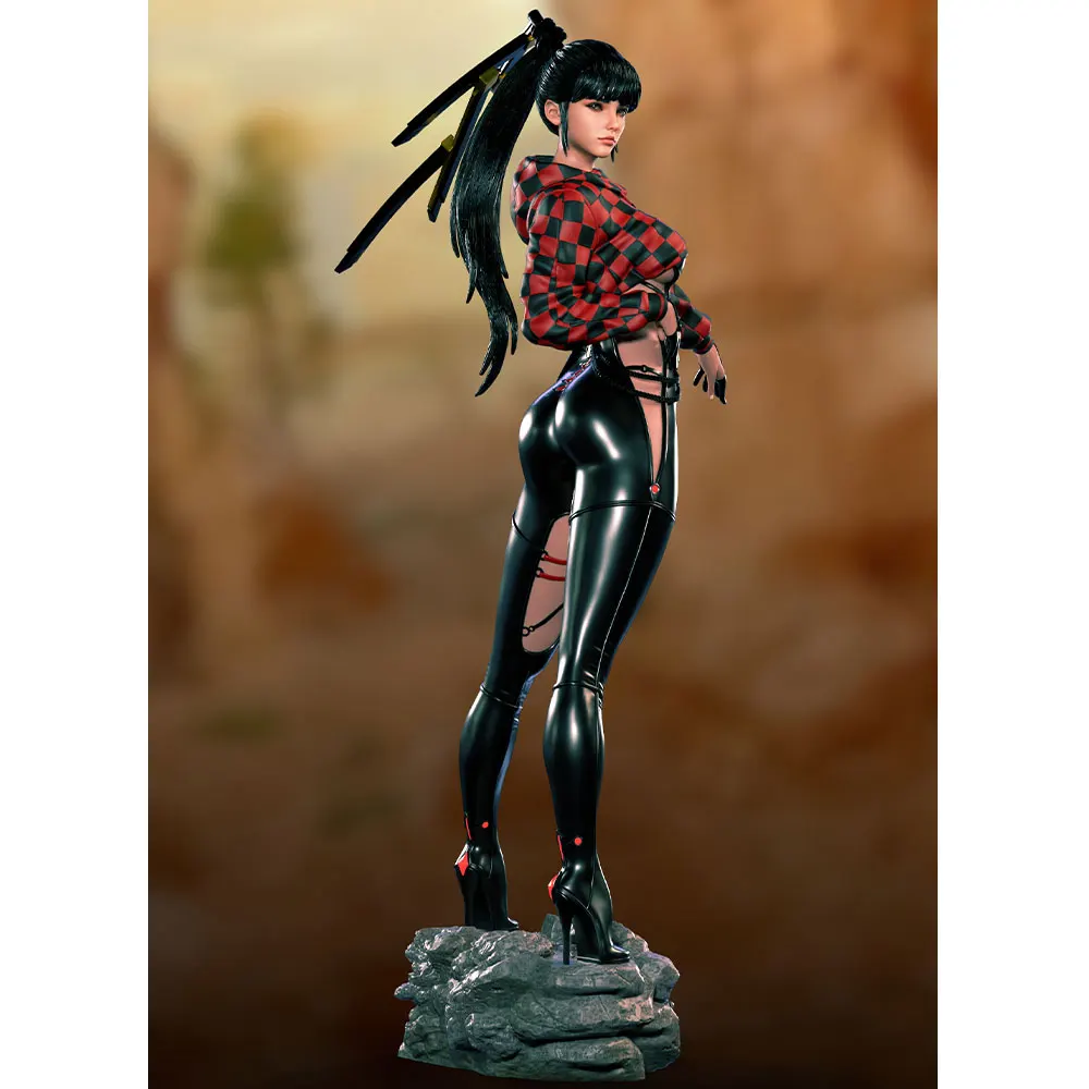 75/100/120/150mm Sexy Girl Resin Model Kits GK Miniature 3D Printed Gray Model Figurine DIY Doll Model Unassembled And Unpainted