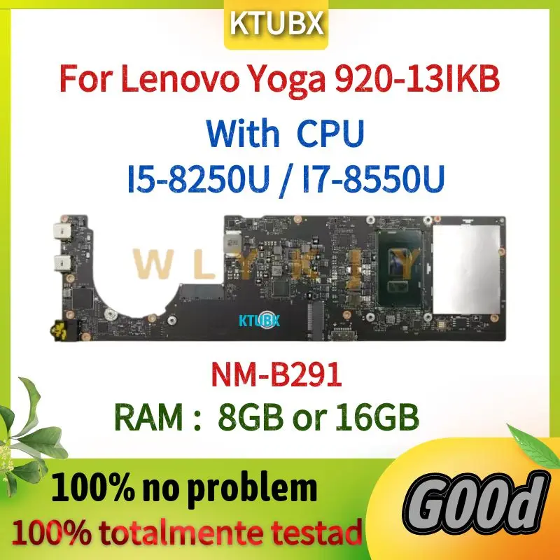 For Lenovo Yoga 920-13IKB Laptop Motherboard.NM-B291 Motherboard