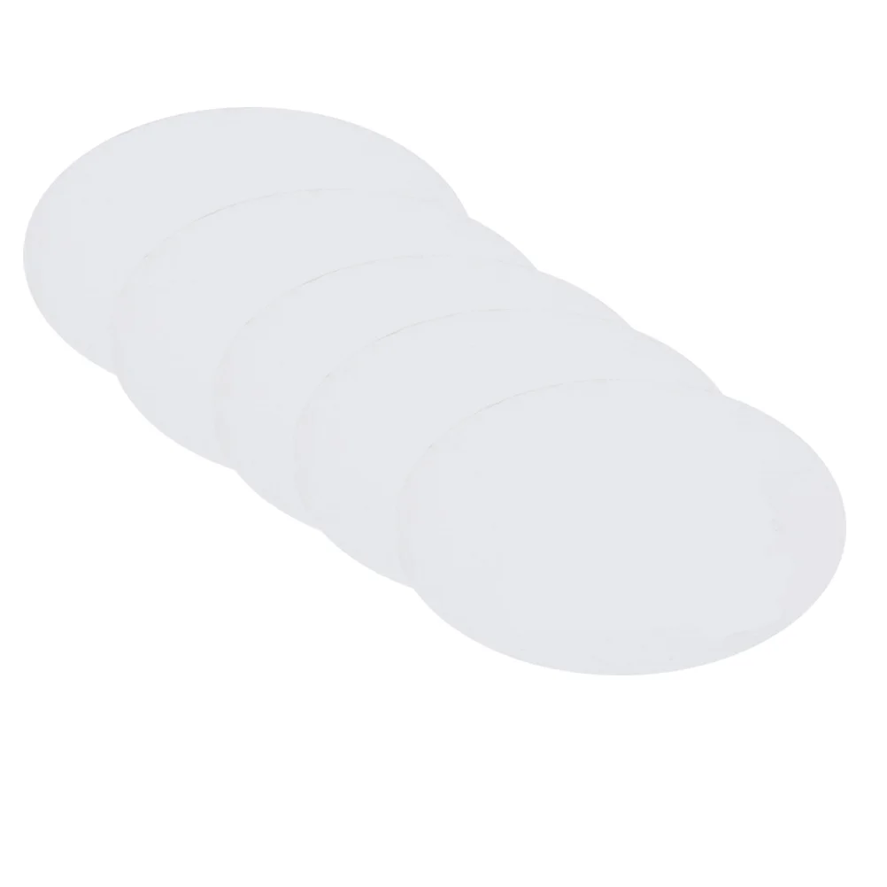 

5Pcs Thickened Oval Cotton Painting Boards Artist Drawing Panels for Oils Acrylics Tempera DIY Art Supplies 24x30cm White