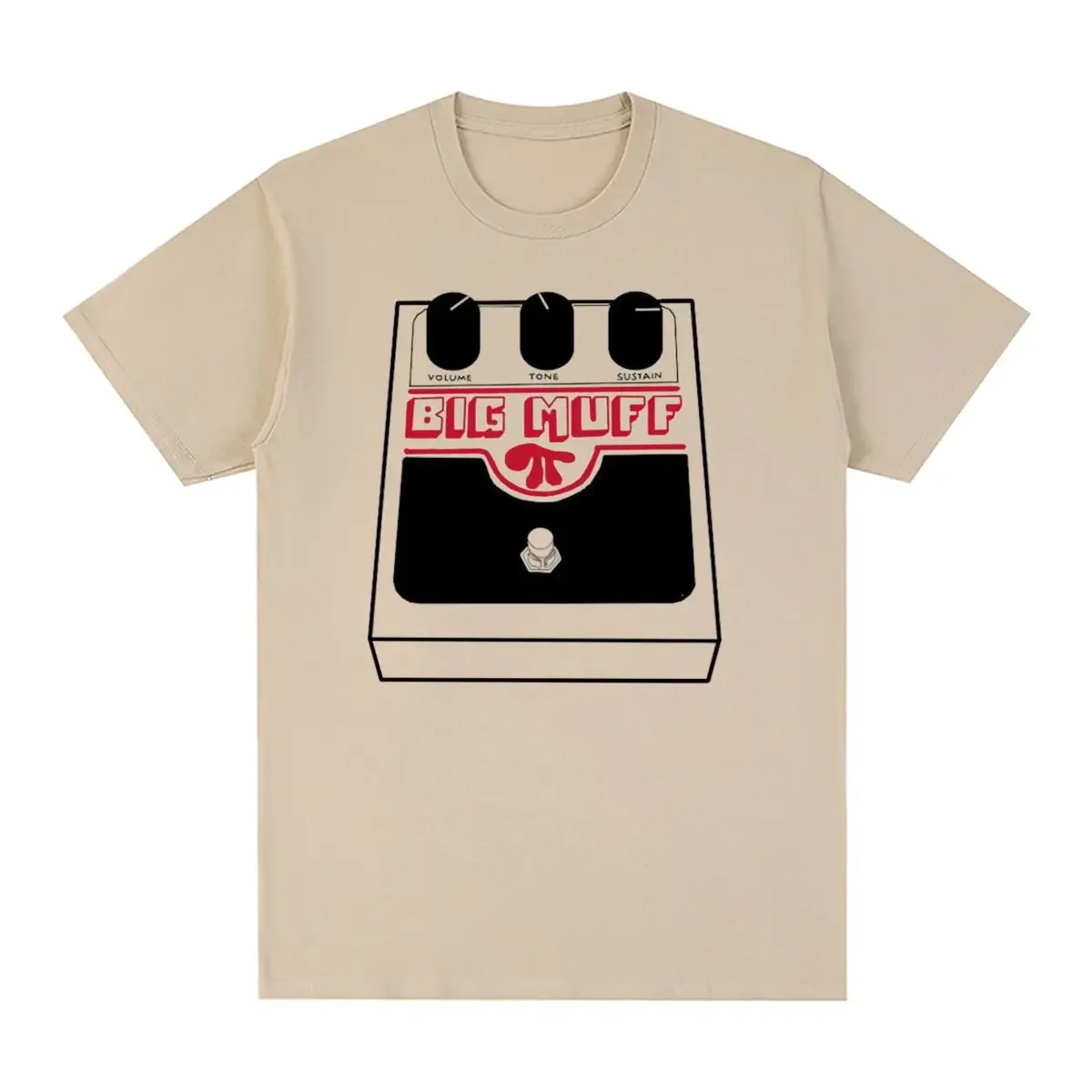 

Big Muff Vintage T-shirt Guitar Pedal Effect Shoegaze Cotton Men T Shirt New Tee Tshirt Womens Tops