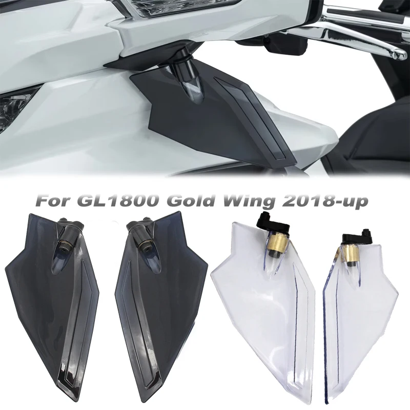 

Мотоциклетный верхний дефлектор ветра, регулируемые боковые панели для Honda Goldwing 1800 GL Gold Wing GL1800, спойлер, обтекатель, аксессуары
