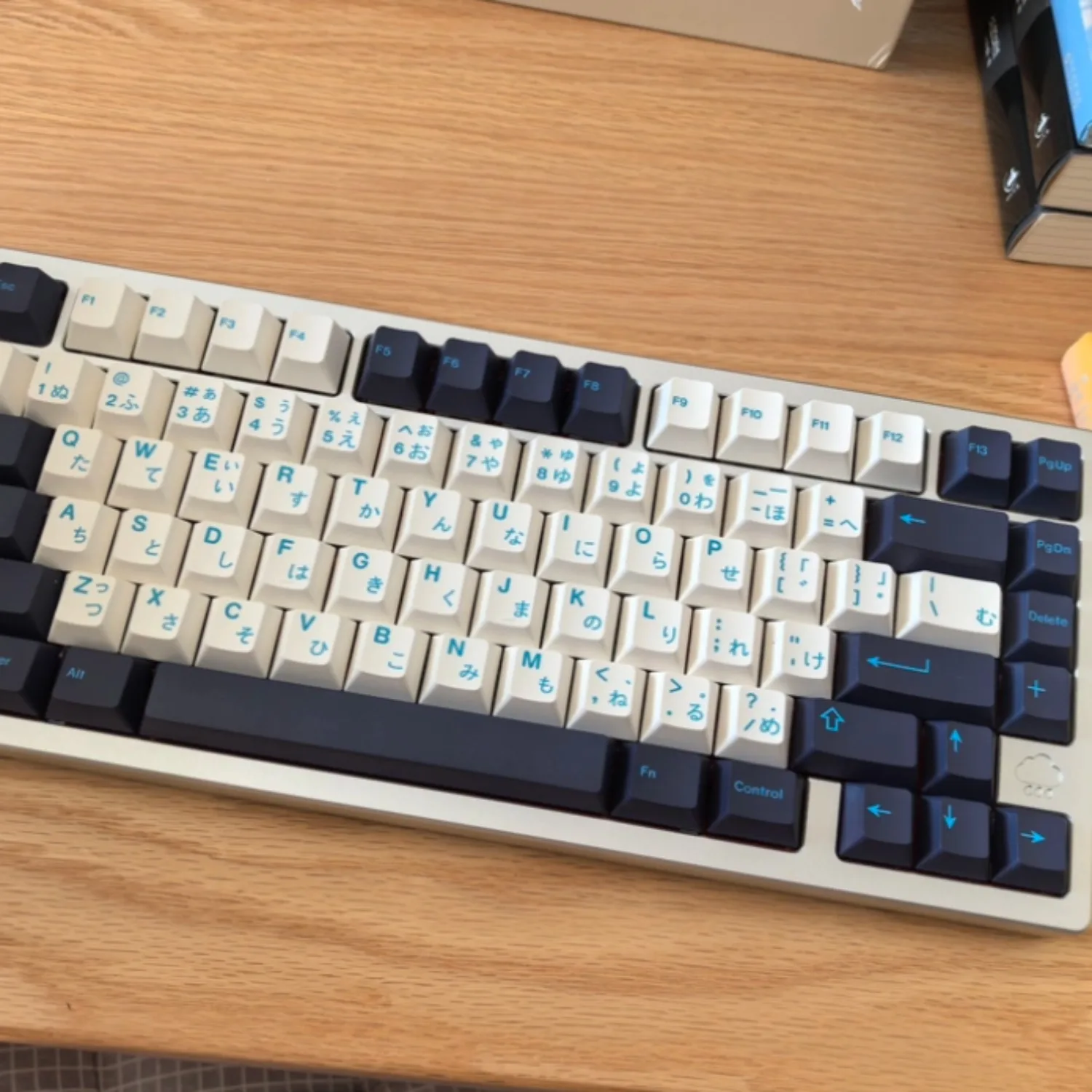 GMK Calm Depths  Keycap Deep Sea PBT Dye Sub Keycaps Cherry Profile Split Spacebar Custom Mechanical Keyboard Keycap