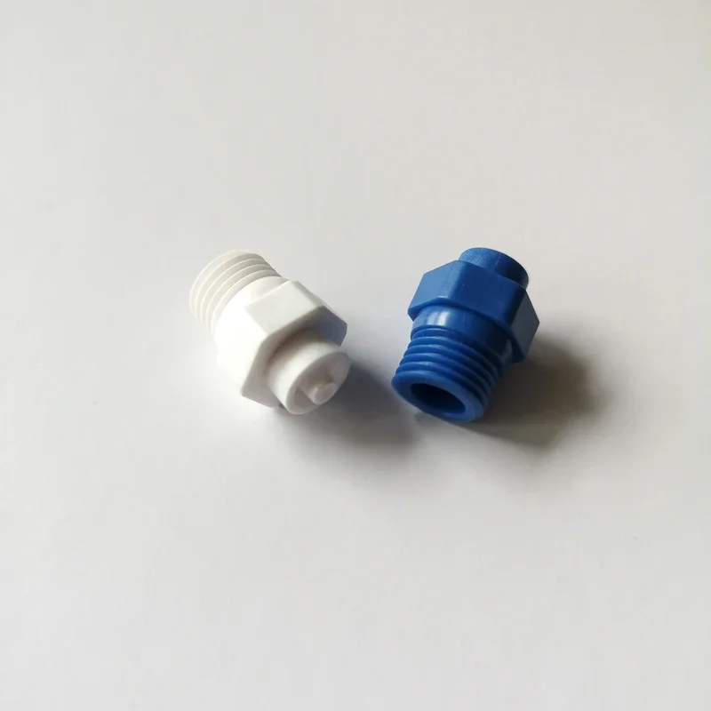 Male Luer Lock Connector G1/4 Male Screw Thread, Plastic Adapter Luer Fittings Accessory
