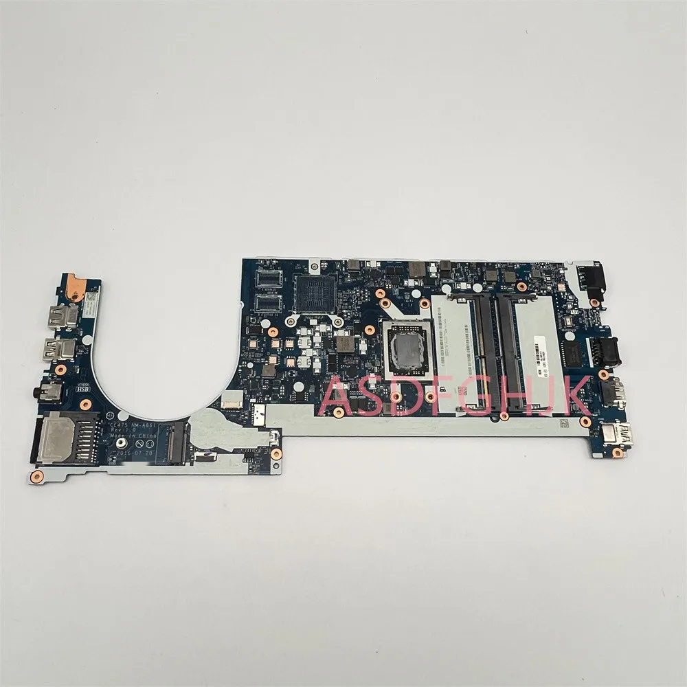 

Original For Lenovo Thinkpad E475 CE475 Laptop Motherboard CPU:A6-9500B FRU:01EN267 NM-A861 DDR4 100% Tested Perfectly