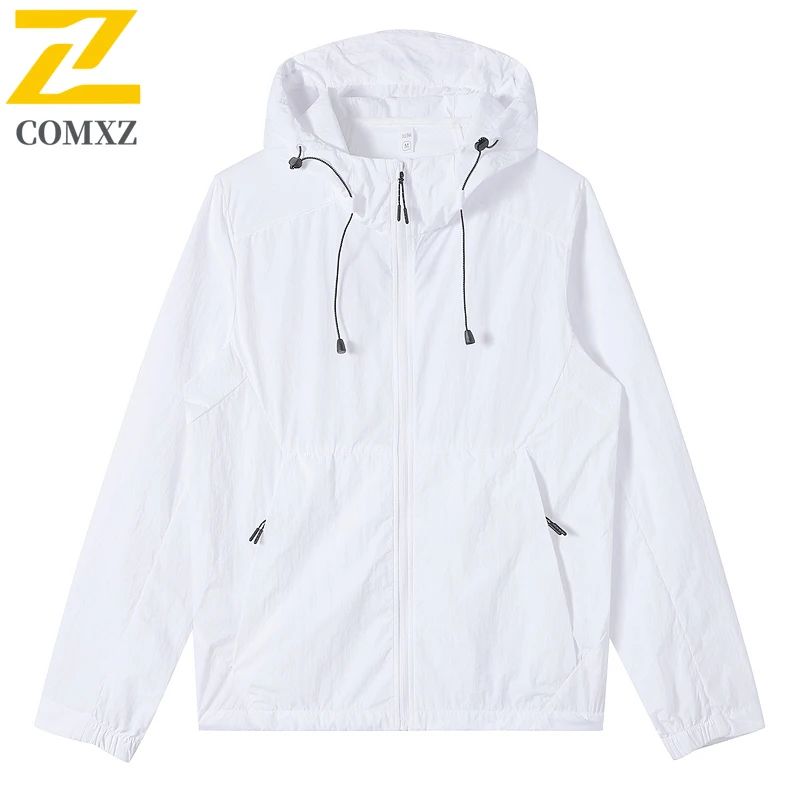 سترة صيفية للحماية من الأشعة فوق البنفسجية من الحرير الجليدي بعامل حماية من الأشعة فوق البنفسجية 50+ معطف واقٍ من الشمس خفيف الوزن للرياضات الخارجية للرجال والنساء ملابس واقية من الشمس #6