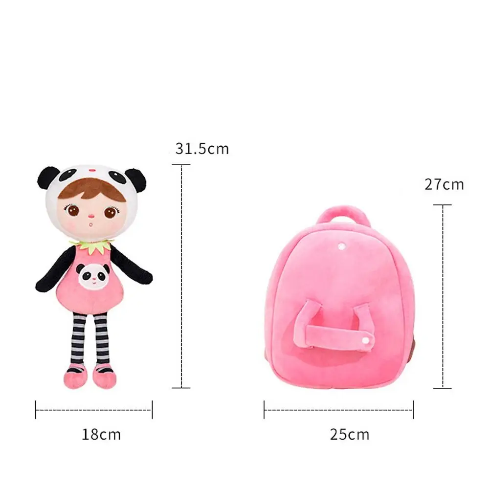 Fashion Cute Cartoon zaino Kindergarten Koala Panda School Bags regalo per bambini borsa portatile per peluche