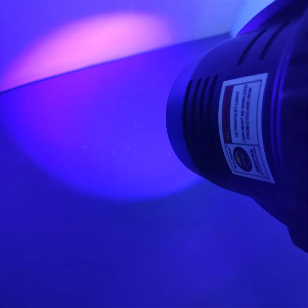 Rechargeable Lithium Battery Handheld Fluorescence Detection Light Automotive Paint Flaw Detection UV LED Lamp