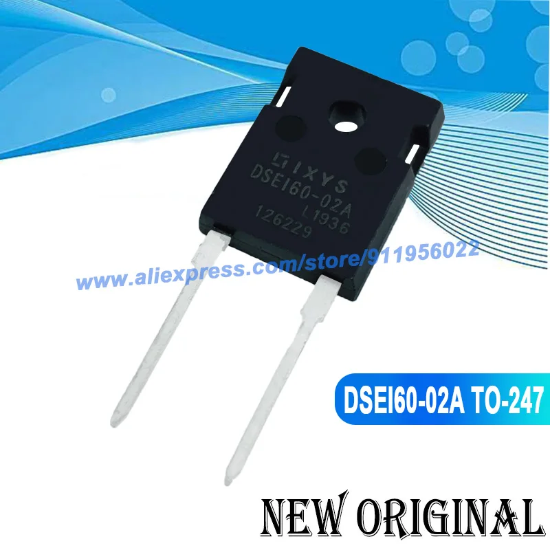 (5 Pieces) DSEI60-02A   TO-247 200V 69A
