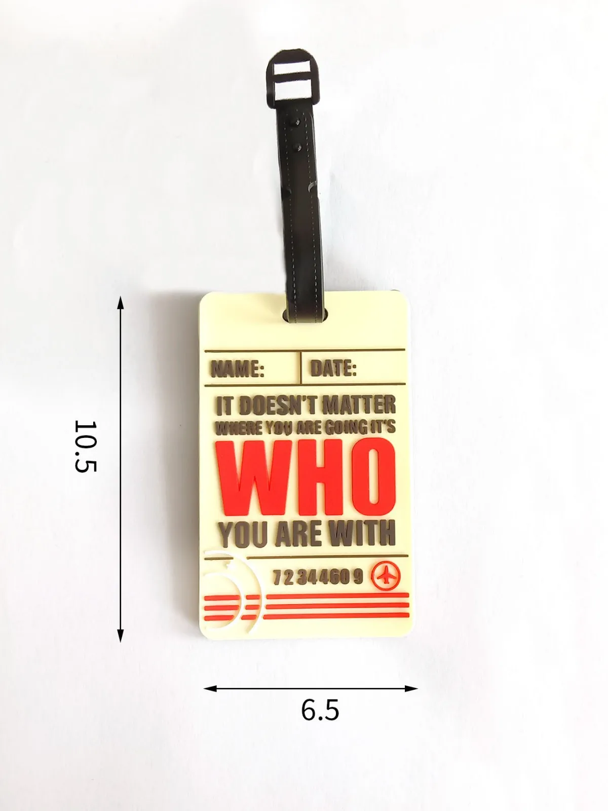 

Flight Travel Accessories Creative PVC Luggage Tags Boarding Pass Address ID Name Lable Suitcase Tag Travel Tag Cute Luggage Tag