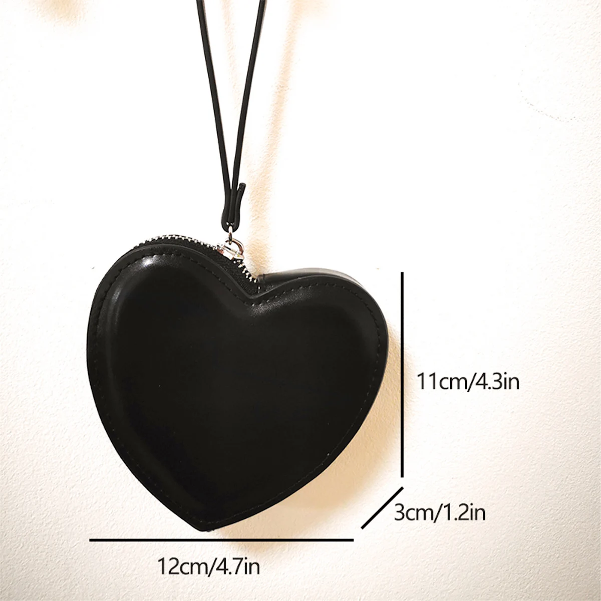 JIOMAY Exquisite Heart Purse Luxury Designer Handbags Dopamine Style Mini Bag High Quality PU Leather Purses for Women