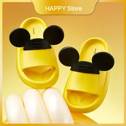 Disney Mickey Mouse Children'S Hole Shoes Summer Boy Baby Soft-Soled Beach Shoes Baby Girls Cartoon Children'S Sandals Slippers