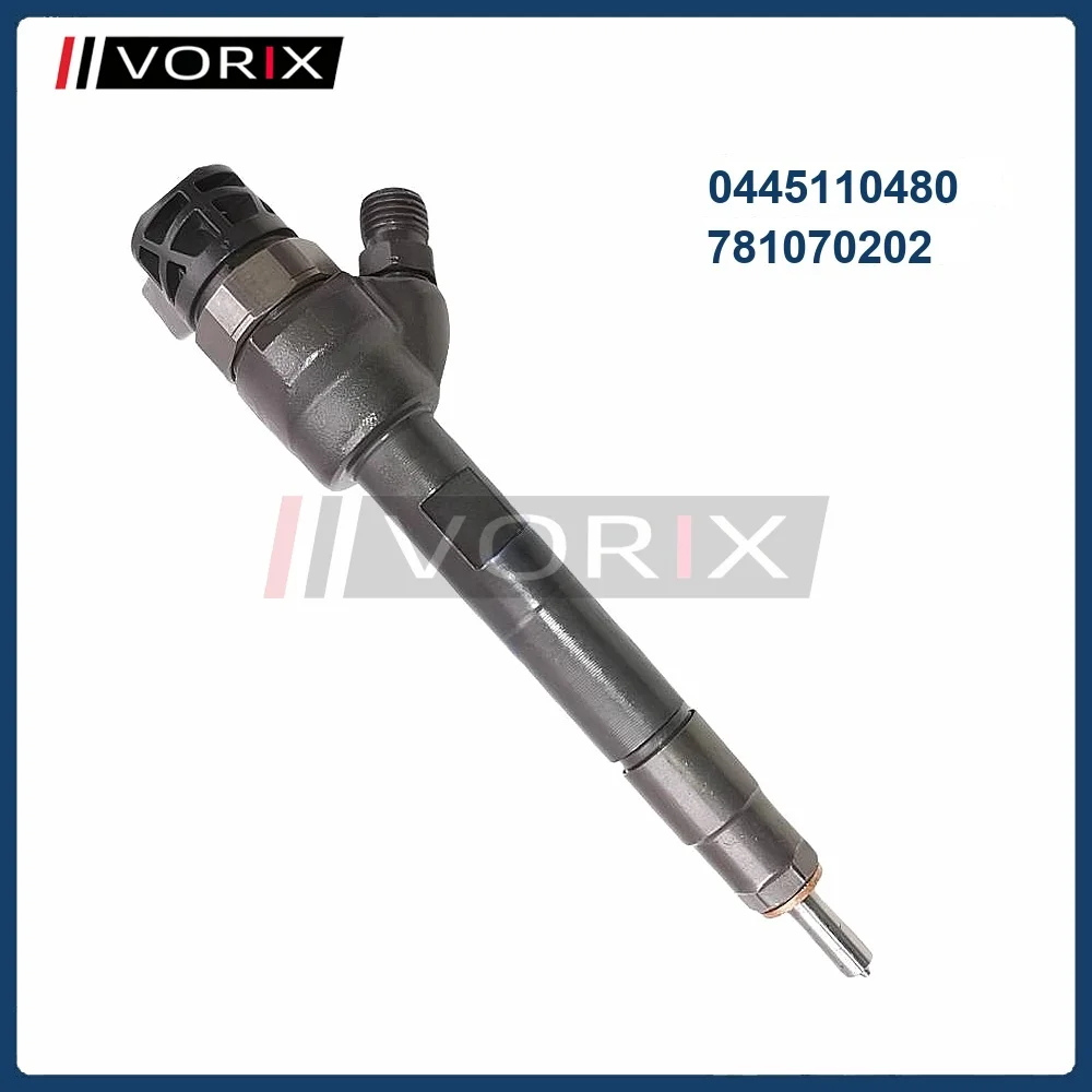 

0445110480 781070202 Common Rail Diesel Fuel Injector for Audi VW Ford BMW