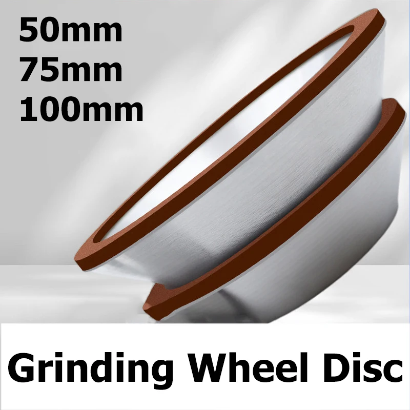 50/75/100mm Flaring Cup Diamond Grinding Wheels Resin Bonded Abrasive Wheel for Carbide Metal Polishing Grinding sharpening