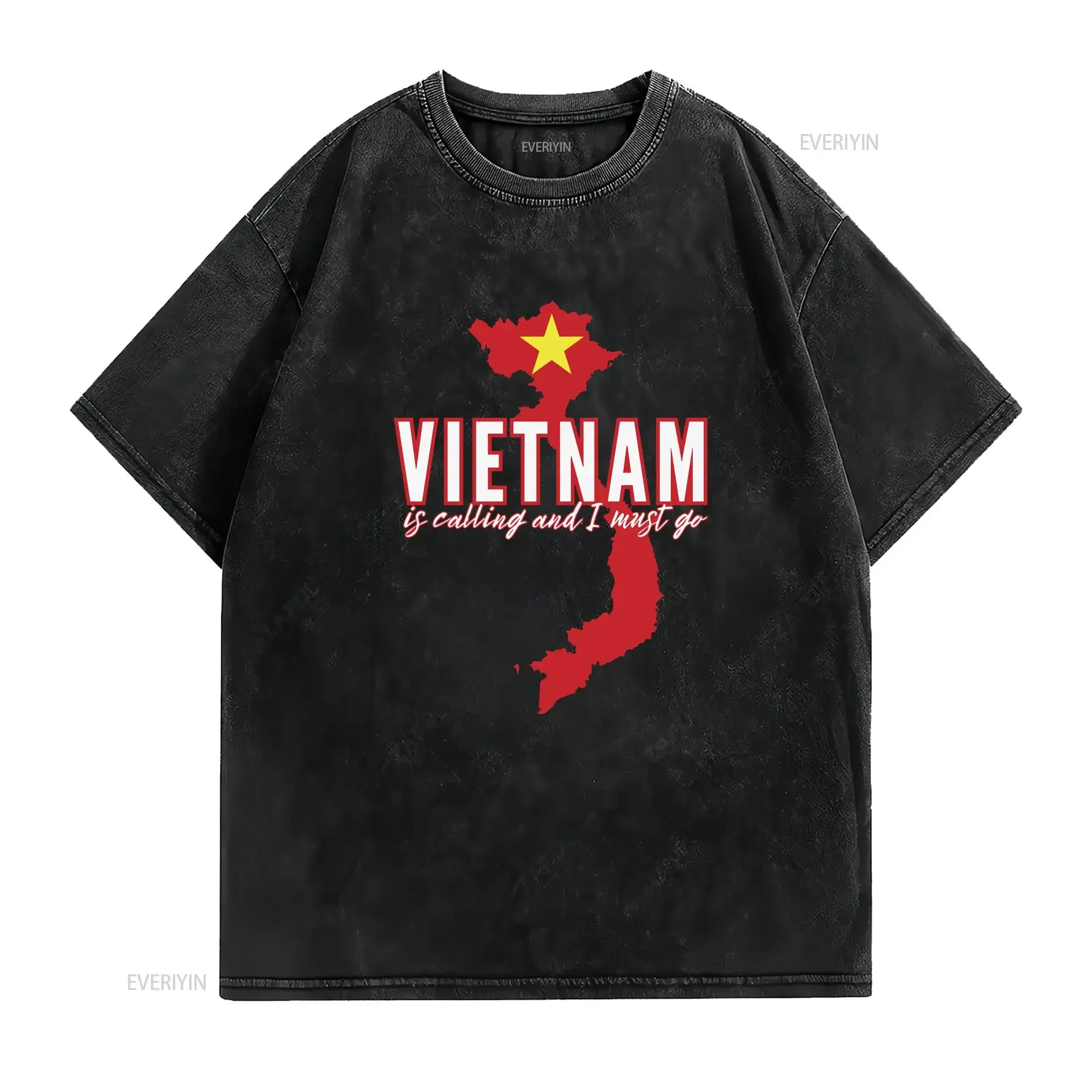 Vietnam is calling T shirt Country Capitol Vietnamese funny parody hanoi saigon vintage Washed Soft fashion Comfortable