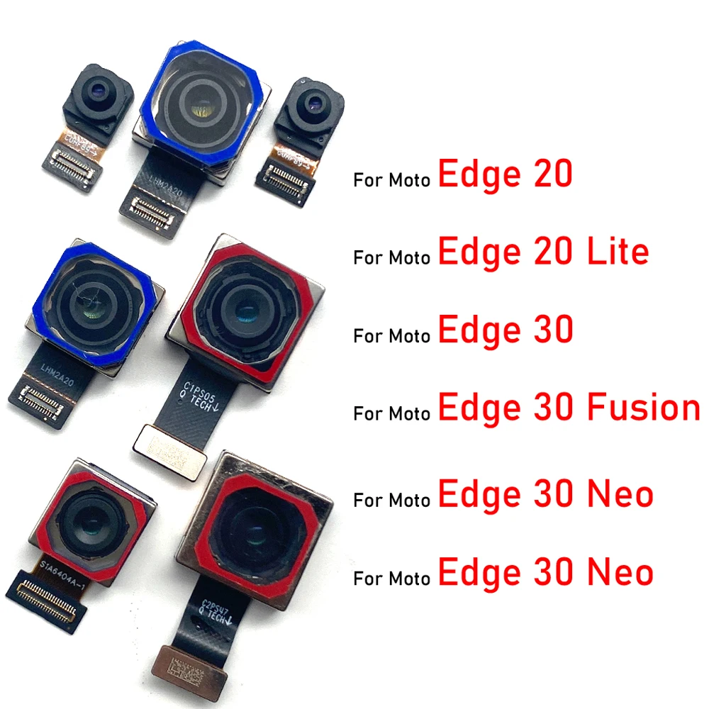Cable flexible para módulo de cámara frontal y trasera para Motorola Moto Edge 20 30 40 Neo Fusion Lite