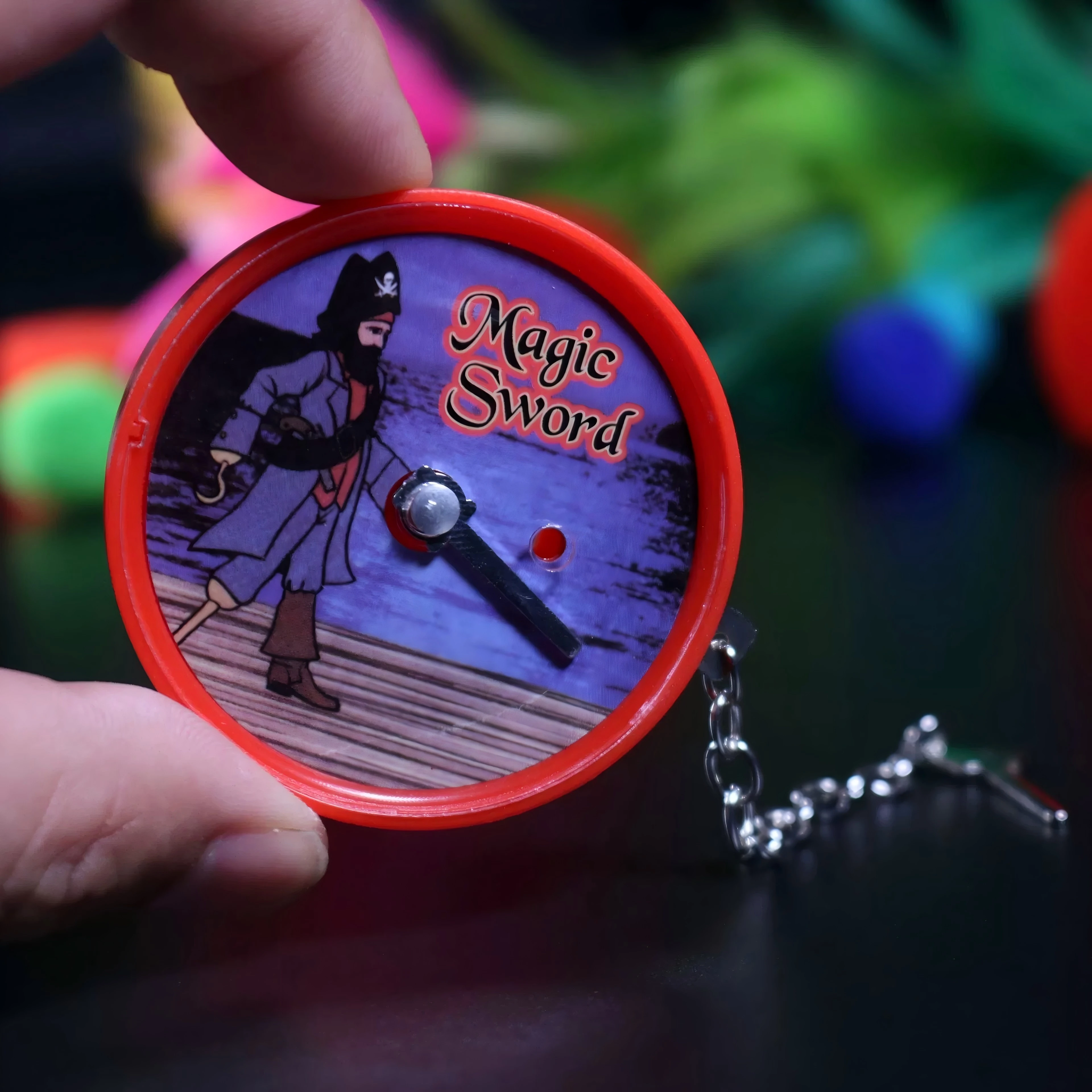 Interessantes magisches Spielzeug für Kinder, magischer kleiner Zeiger, 1-teilige Requisiten, Nahaufnahme, Illusions-Gadgets