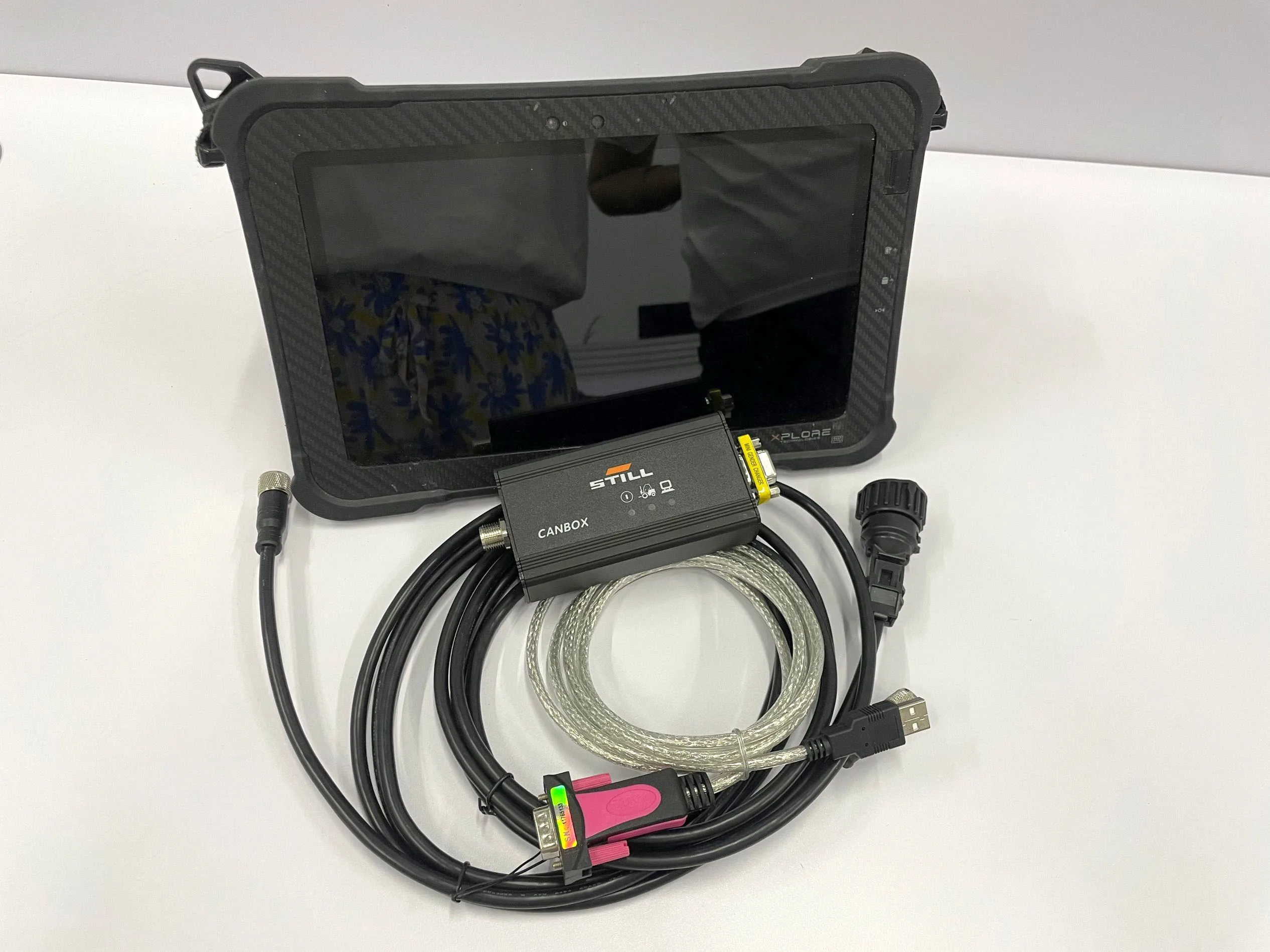 

Планшет Xplore для OEM-адаптера Still Canbox для Still CANBOX USB 50983605400 Интерфейс Автоматический диагностический инструмент для вилочного погрузчика