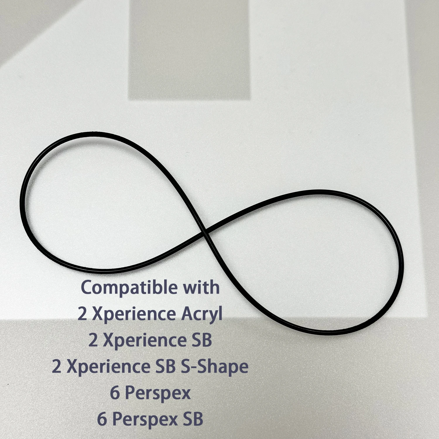 Turntable Rubber Drive Round Belt for Pro-Ject 2 Xperience Acryl,2 Xperience SB,2 Xperience SB S-Shape,6 Perspex,6 Perspex SB
