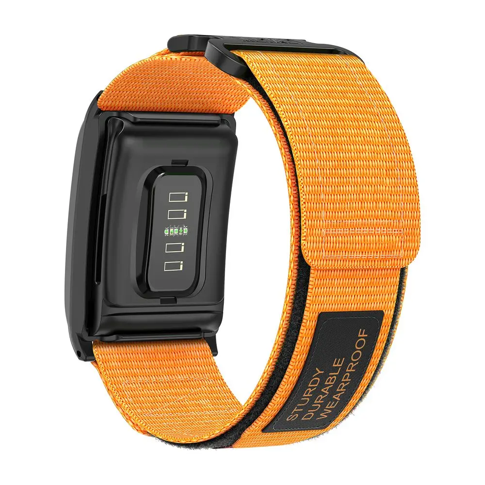 Cinturino in nylon compatibile con Whoop 4.0 Cinturino sportivo di ricambio morbido e regolabile traspirante per cinturino Whoop 4.0