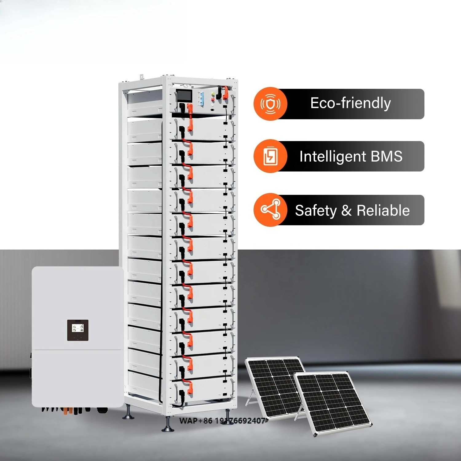 Deye ESS BOS-G Pro High Voltage Energy Lithium Storage Battery Solar Cell 100Ah IP20 with Certification