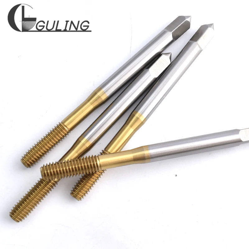 GULING HSSE-M42 JIS Standard Long Shank 80L 100L 120L 150L Roll Forming Tap M1.6 M2 M3 M4 M5 M6 M8 Machine Screw Thread Taps