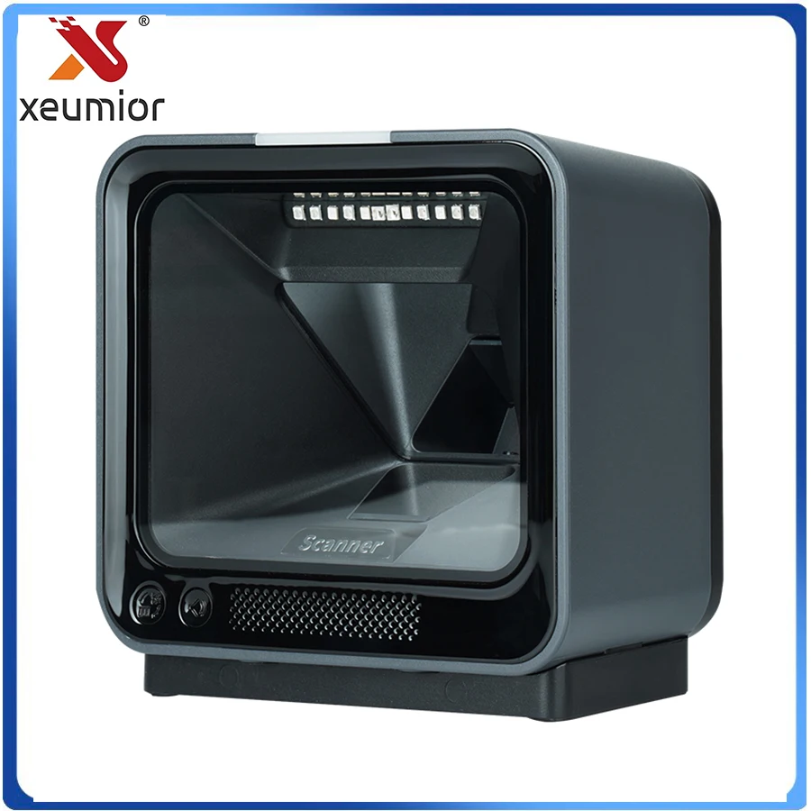 

2D всенаправленный встроенный инфракрасный ИК-датчик Настенный настольный считыватель QR-кодов со штрих-кодом с USB/RS232 MP7600L