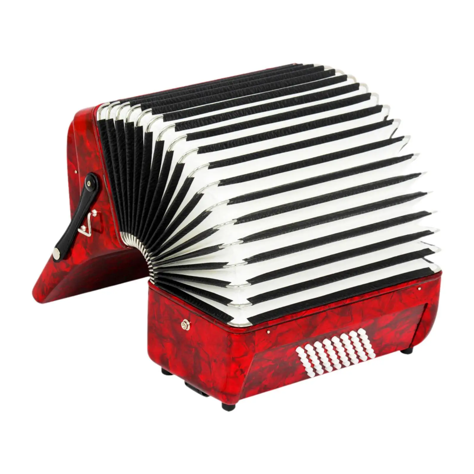 

26Key48 Bass Button Accordion Accordion Instrument Professional Accordion for Exam Practice Professional Educational Children