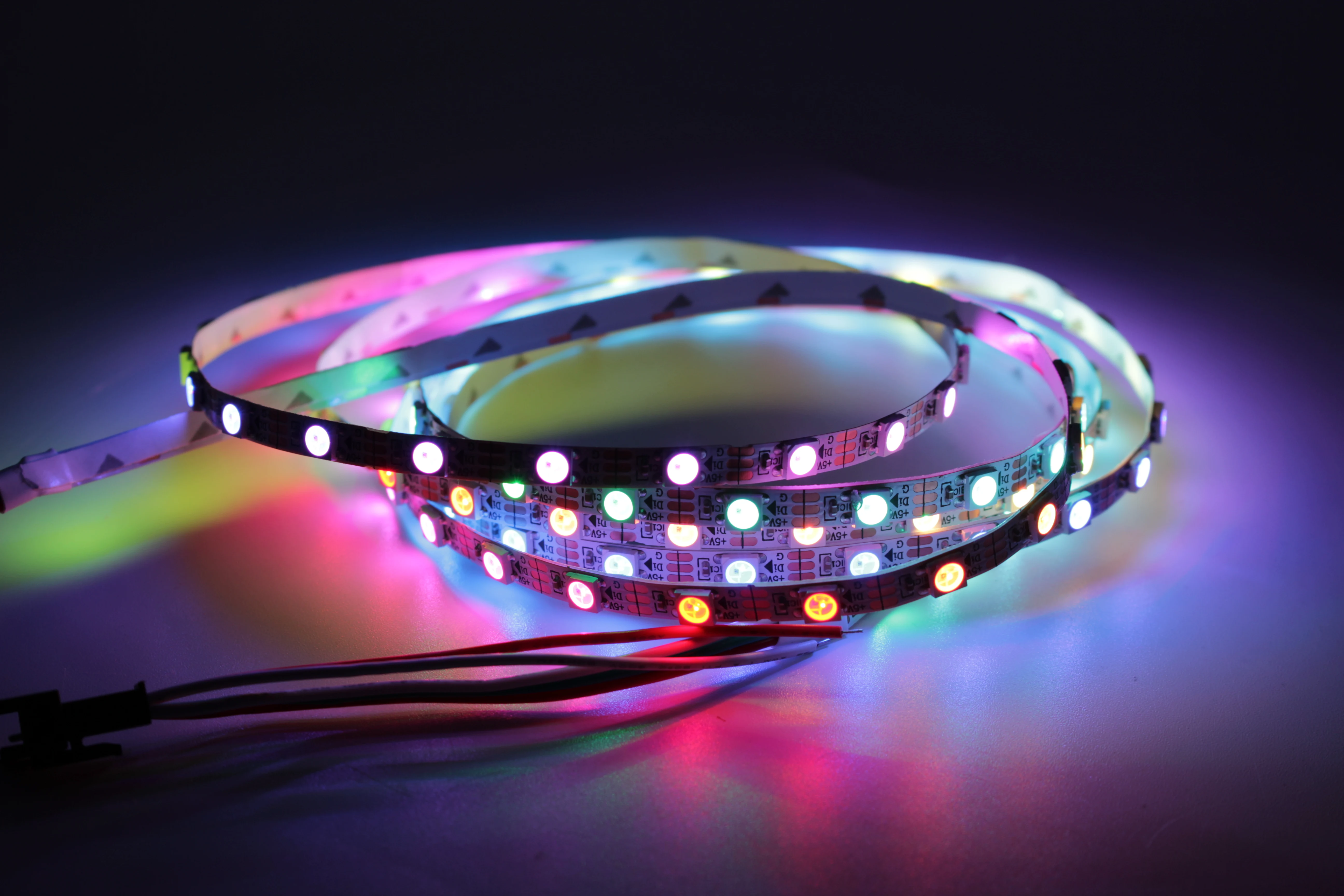 LED Strip light WS2812B ws2812 5mm 10mm narrow width Programmable Individual Addressable 60Pixels/m RGB Dream Color lamp