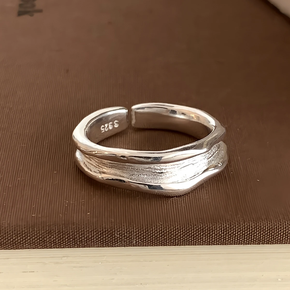 Women's 925 Sterling Silver Vintage Zircon Ring