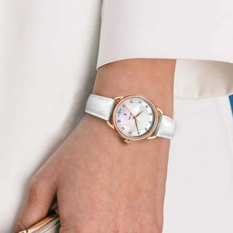 สายนาฬิกาหนังแท้สีขาวแบบเปลี่ย - Cartier Watch Tank บทวิจารณ์และราคา