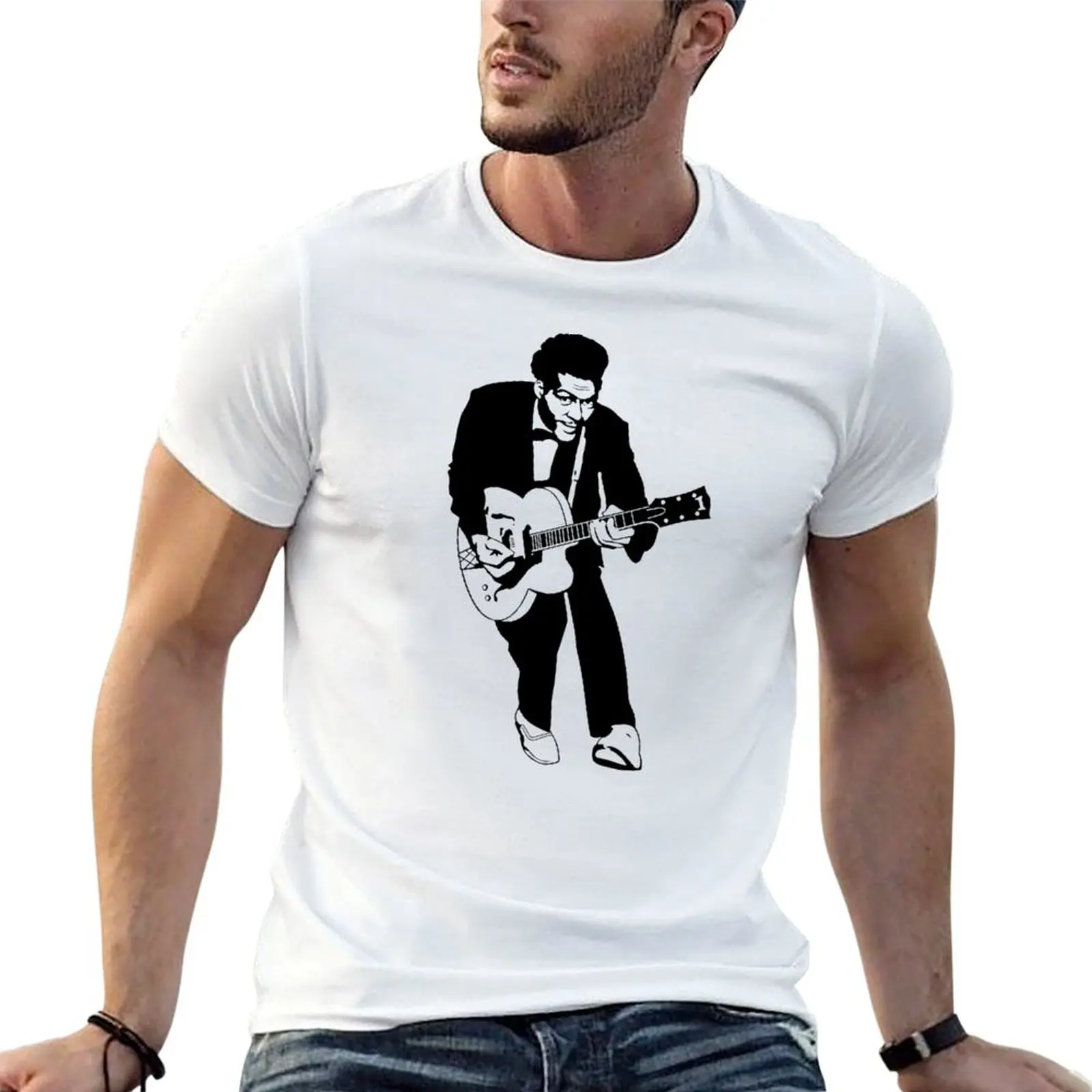

black plain t heavy Art t man T-Shirt cotton and Chuck shirt shirt man white