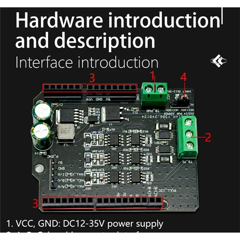 b04c-arduino-foc-ブラシレス-モーター-ドライバー-ボード用-シンプル-foc-シールド-v204-互換
