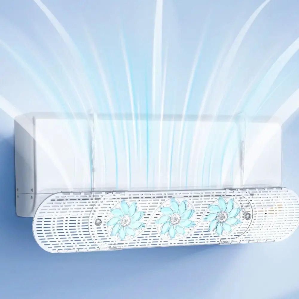 Adjustable Air Conditioner Windshield Expandable Anti Direct Blowing Air Conditioner Outlet Baffle Energy Saving Hanging