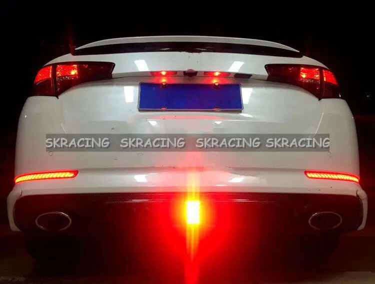 Fits KIA 2014-2015 Optima K5 Unpainted ABS Rear Bumper Diffuser Spoiler Lip Body kit