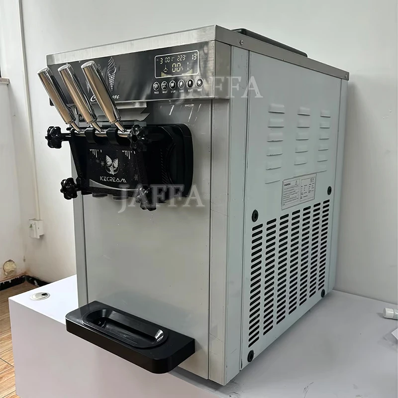 Large Capacity Ice Cream Cone Machine Touch Screen Portable Ice Cream Machine Square Coin Operated Ice Cream Vending Machine